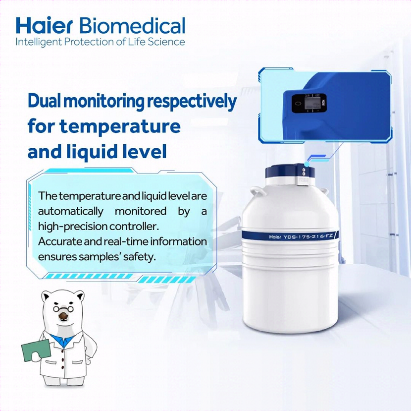 Haier Biomedical Liquid Nitrogen Container-Medical Storage Series